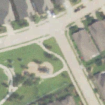 Aerial photo of Playground