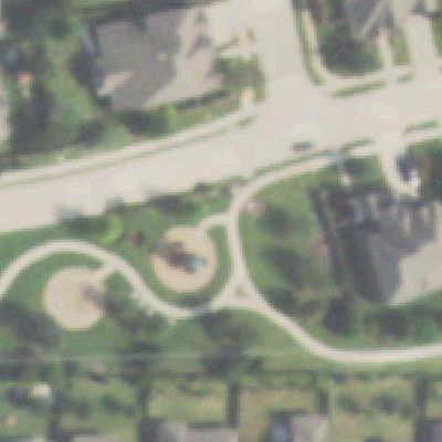 Aerial photo of Playground