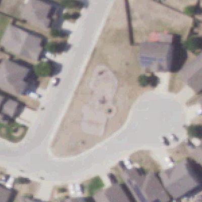 Aerial photo of Playground