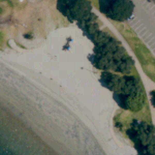 Aerial view of Playground