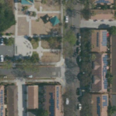 Aerial view of Playground