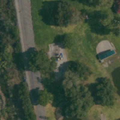 Aerial view of Playground
