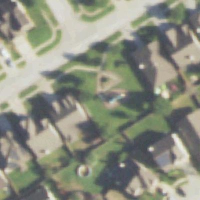 Aerial view of Playground