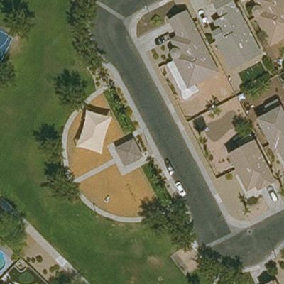 Aerial view of Playground