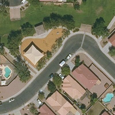 Aerial view of Playground