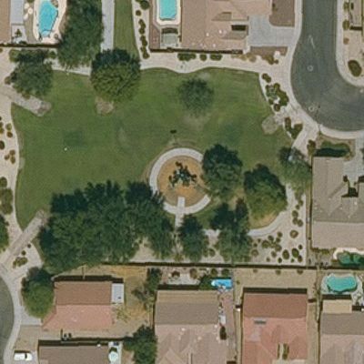 Aerial view of Playground