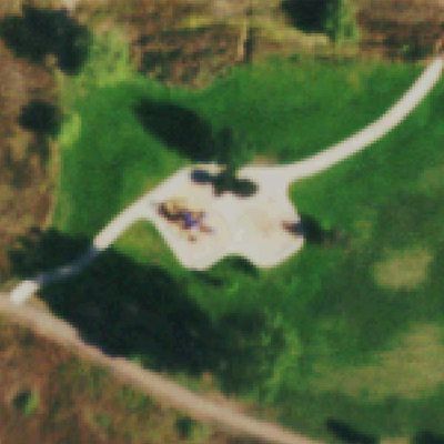 Aerial photo of Playground