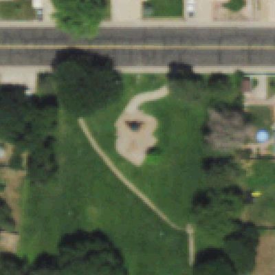 Aerial photo of Playway Park