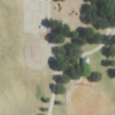 Aerial view of Point North Park