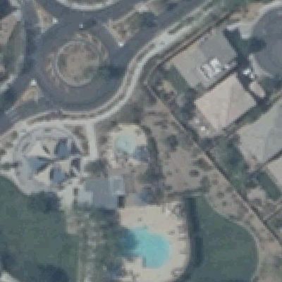 Aerial photo of Pool at Mesa