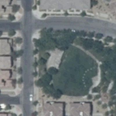 Aerial photo of Pop Squires Park