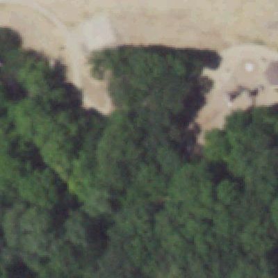 Aerial view of Post Oak Village Park