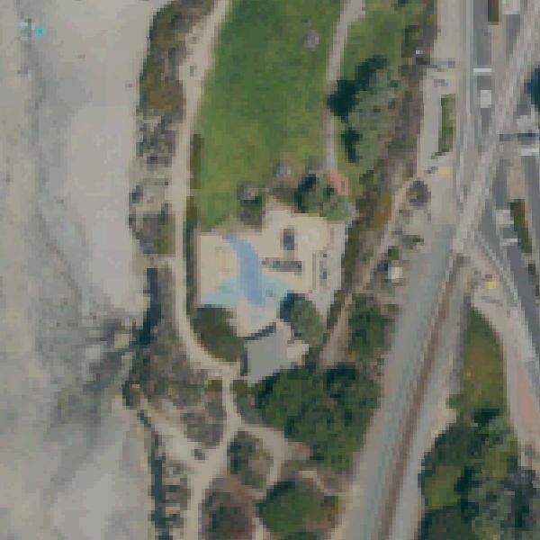 Aerial view of Powerhouse Playground