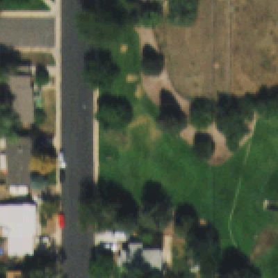 Aerial photo of Powers Park