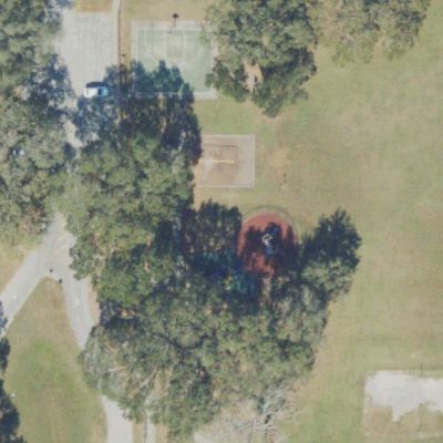 Aerial view of Prairie Lake Park