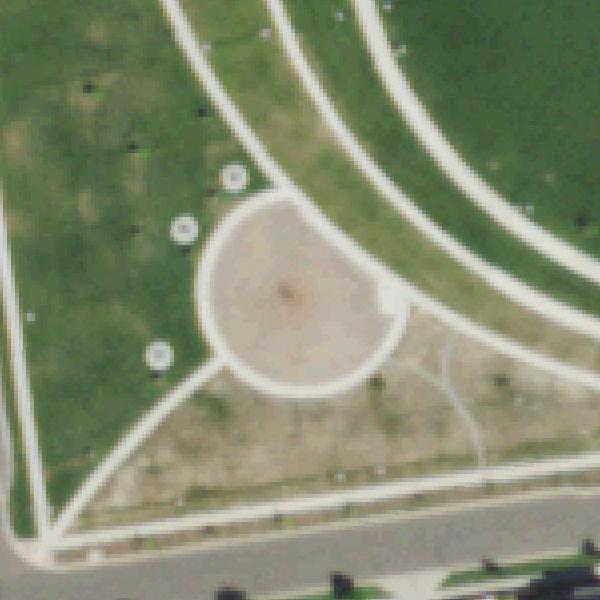 Aerial photo of Prairie Meadows Park