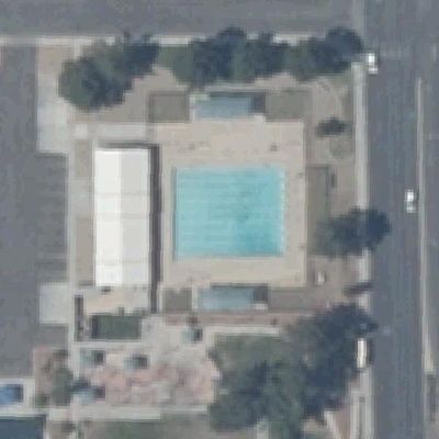 Aerial photo of Prentiss Walker Memorial Park and Pool