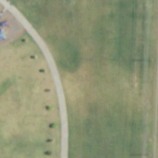Aerial view of Preston Meadow Park