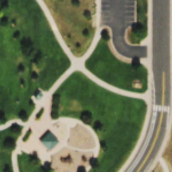 Aerial photo of Pronghorn Park
