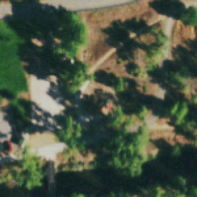 Aerial photo of Prospect Park Playground