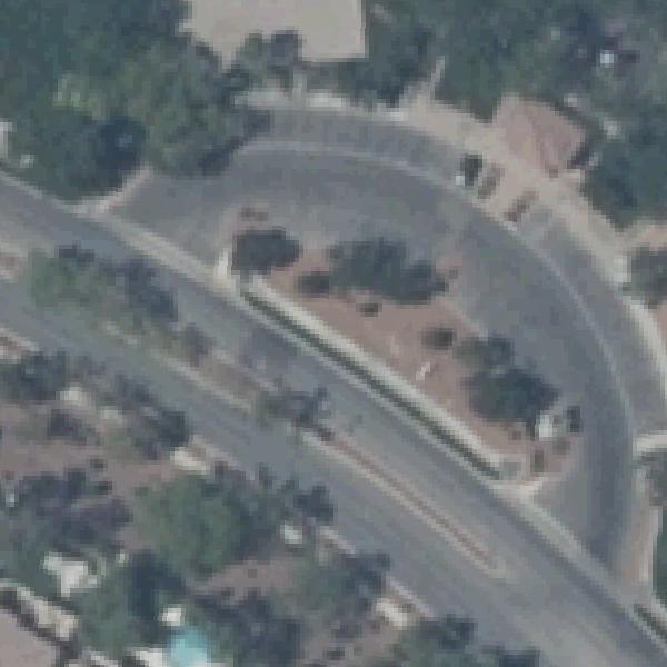 Aerial photo of Puccini Park