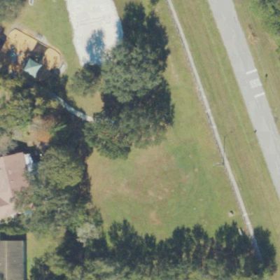 Aerial view of Quail Hollow Park