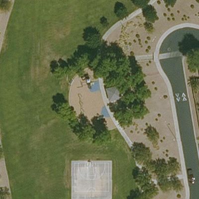 Aerial view of Quail Springs Community Park