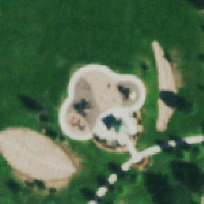Aerial photo of Quaker Acres Park