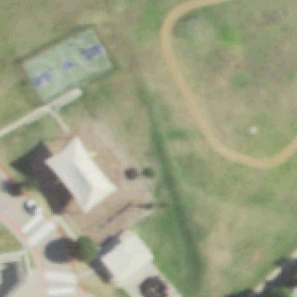 Aerial view of Queen Margaret Park