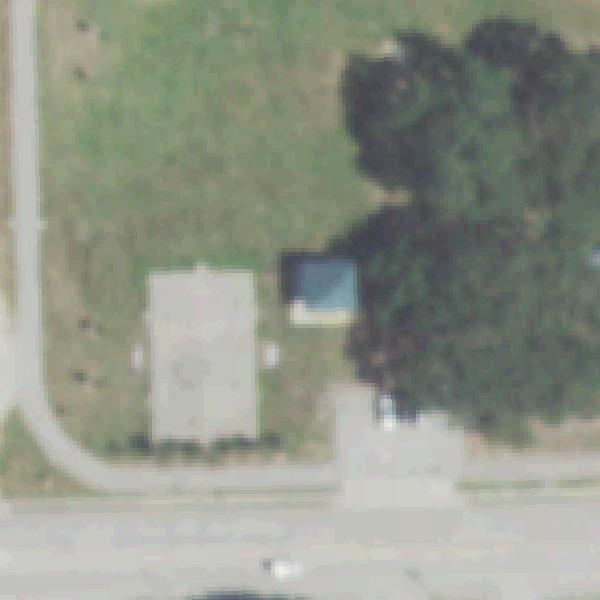 Aerial photo of Queens Park
