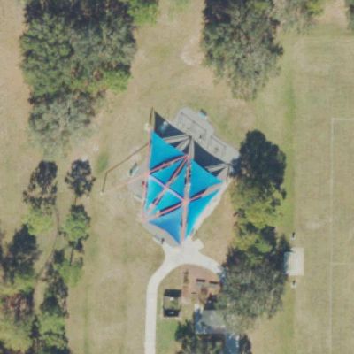 Aerial view of R.D. Keene Park Fields