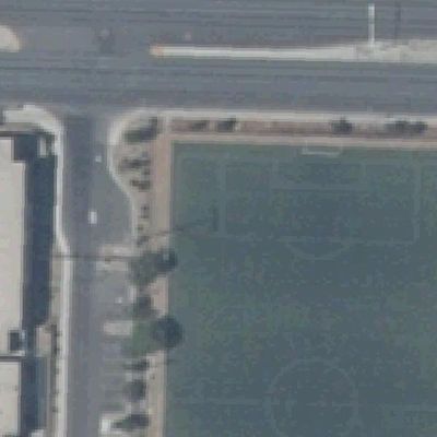 Aerial photo of Rafael Rivera Park