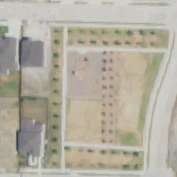 Aerial view of Ranch Park Village Playground