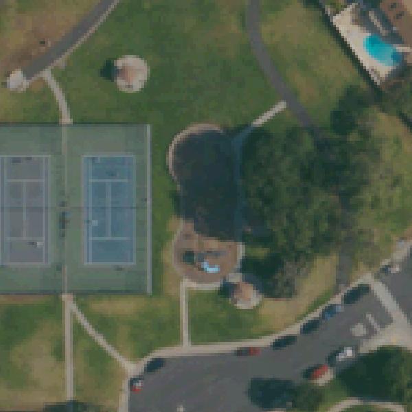 Aerial view of Rancho Del Rey Park South