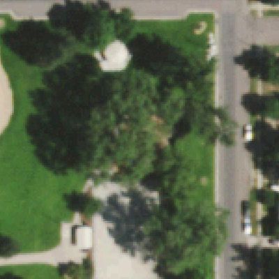 Aerial photo of Randall Park