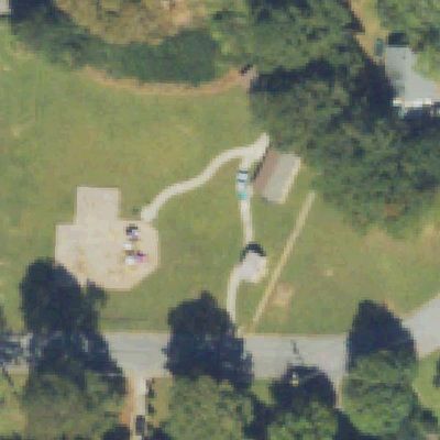 Aerial view of Rantin Park