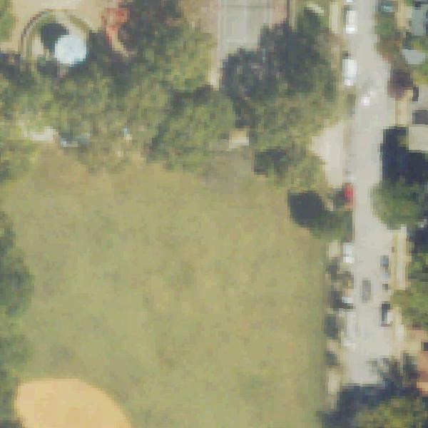 Aerial view of Rawson-Washington Park