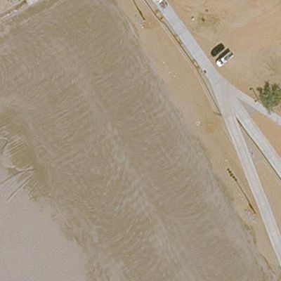 Aerial view of Reata fields