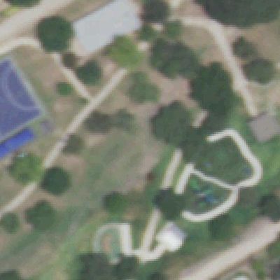 Aerial photo of Red Horse Park