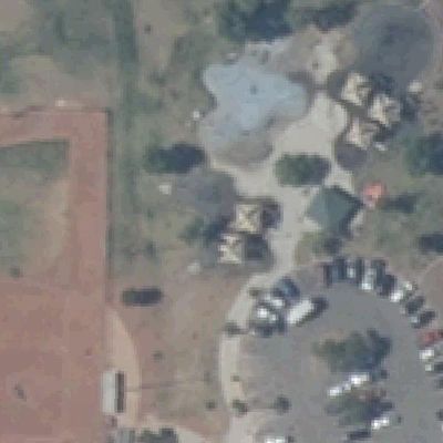 Aerial photo of Red Ridge Park