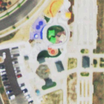 Aerial photo of Red-tailed Hawk Park Shelter 3