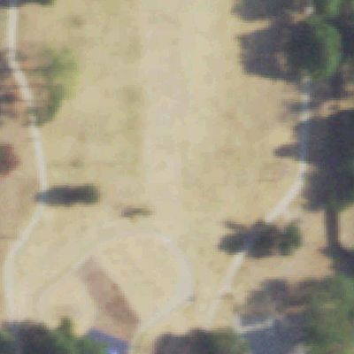 Aerial view of Redbud Park