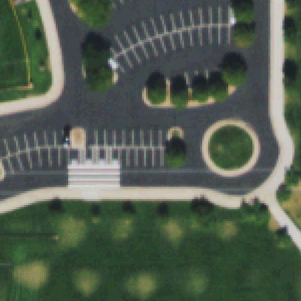 Aerial photo of Redstone Park
