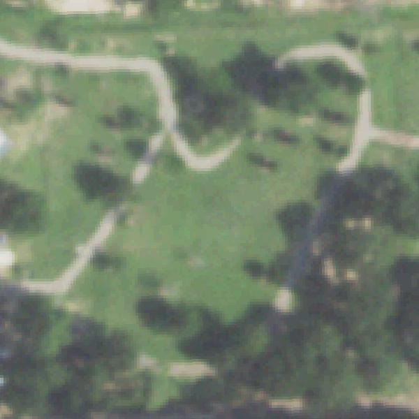 Aerial photo of Regency Green Pocket Park