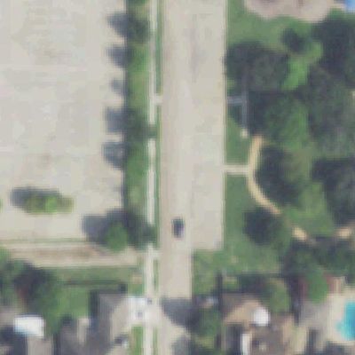 Aerial photo of Rennie Park