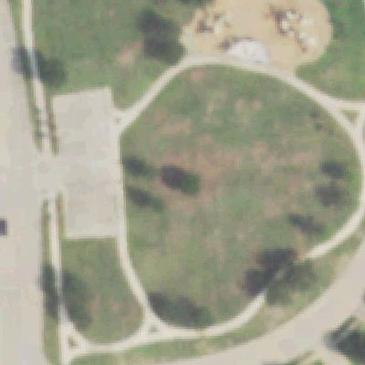 Aerial photo of Researchers park