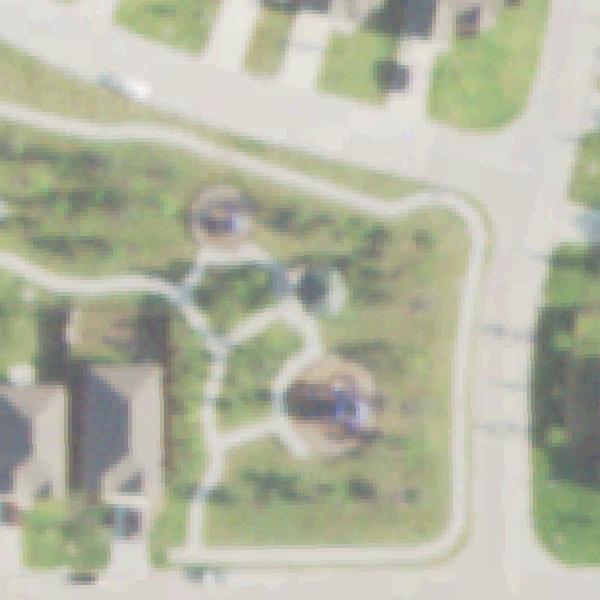 Aerial photo of Reserve at Park Lakes Playground