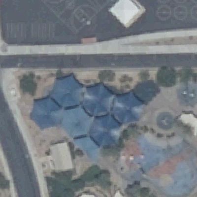 Aerial photo of Reunion Trails Park & Amargosa Trailhead