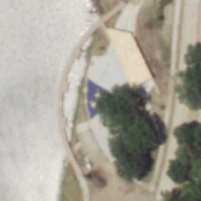 Aerial view of Rheudasil Park Playground