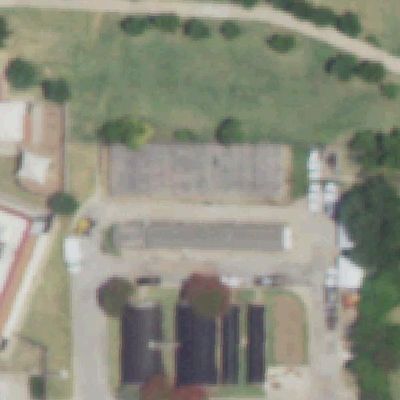 Aerial view of Richardson Parks & Recreation